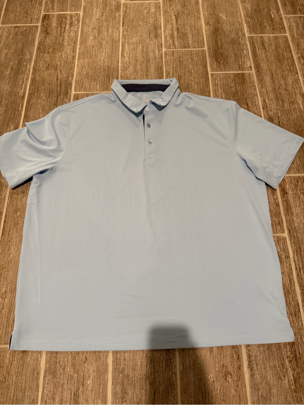 Gradual Golf Polo Shirt Men's XXXL Light Blue Golf Shirt quick dry